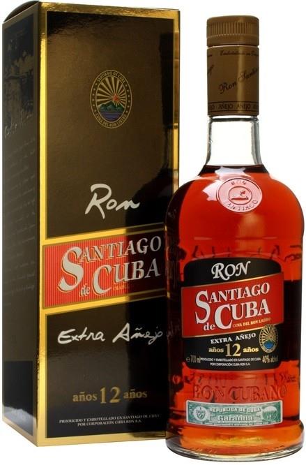 Santiago de Cuba Anejo Superior 12 års rom 40% 70 cl. 